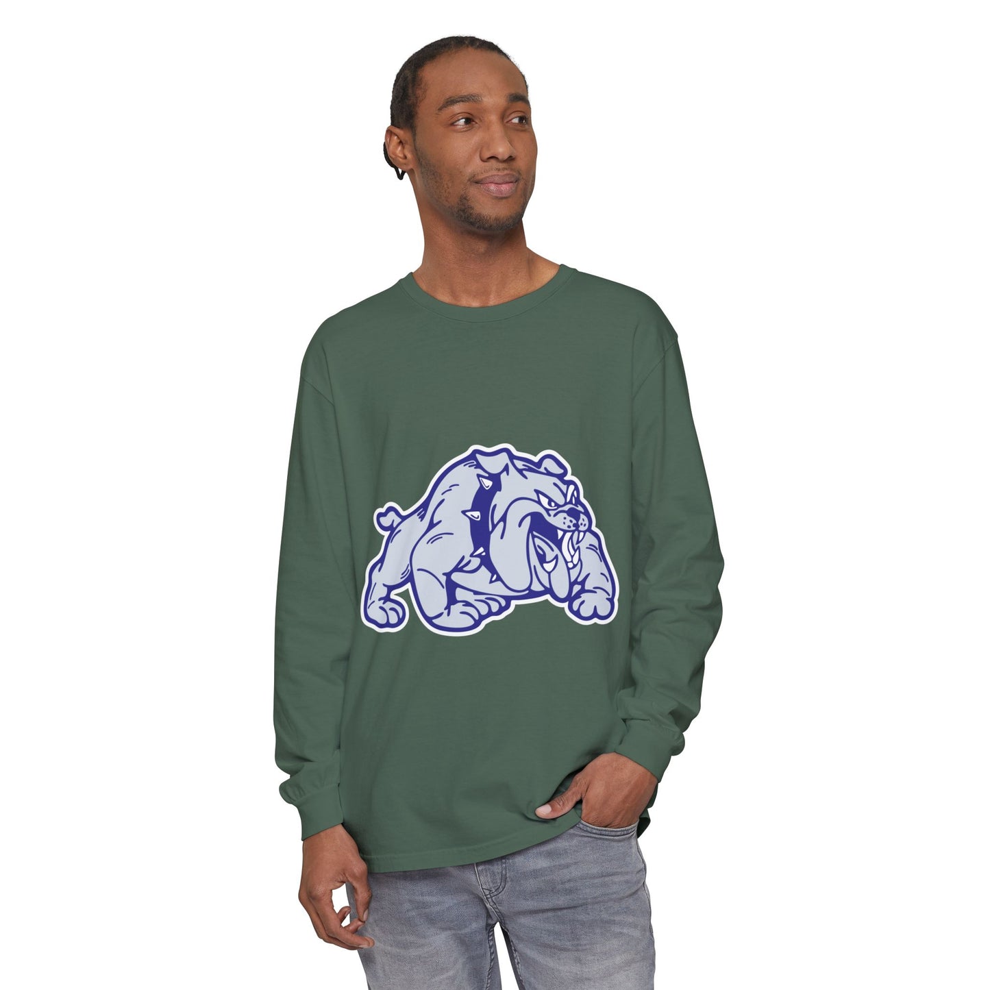Garment-Dyed Long Sleeve Tee