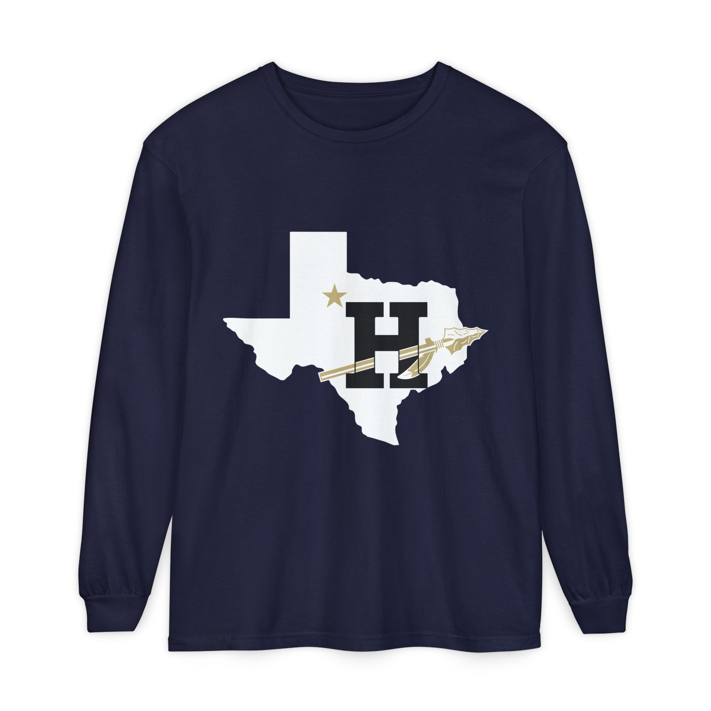 Garment-Dyed Long Sleeve Tee