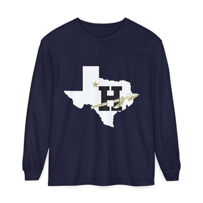 Garment-Dyed Long Sleeve Tee