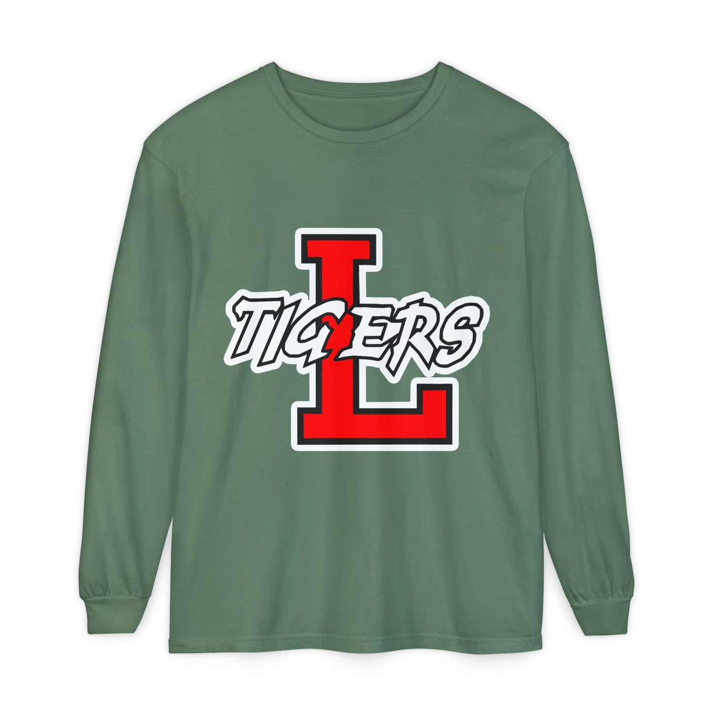 Garment-Dyed Long Sleeve Tee