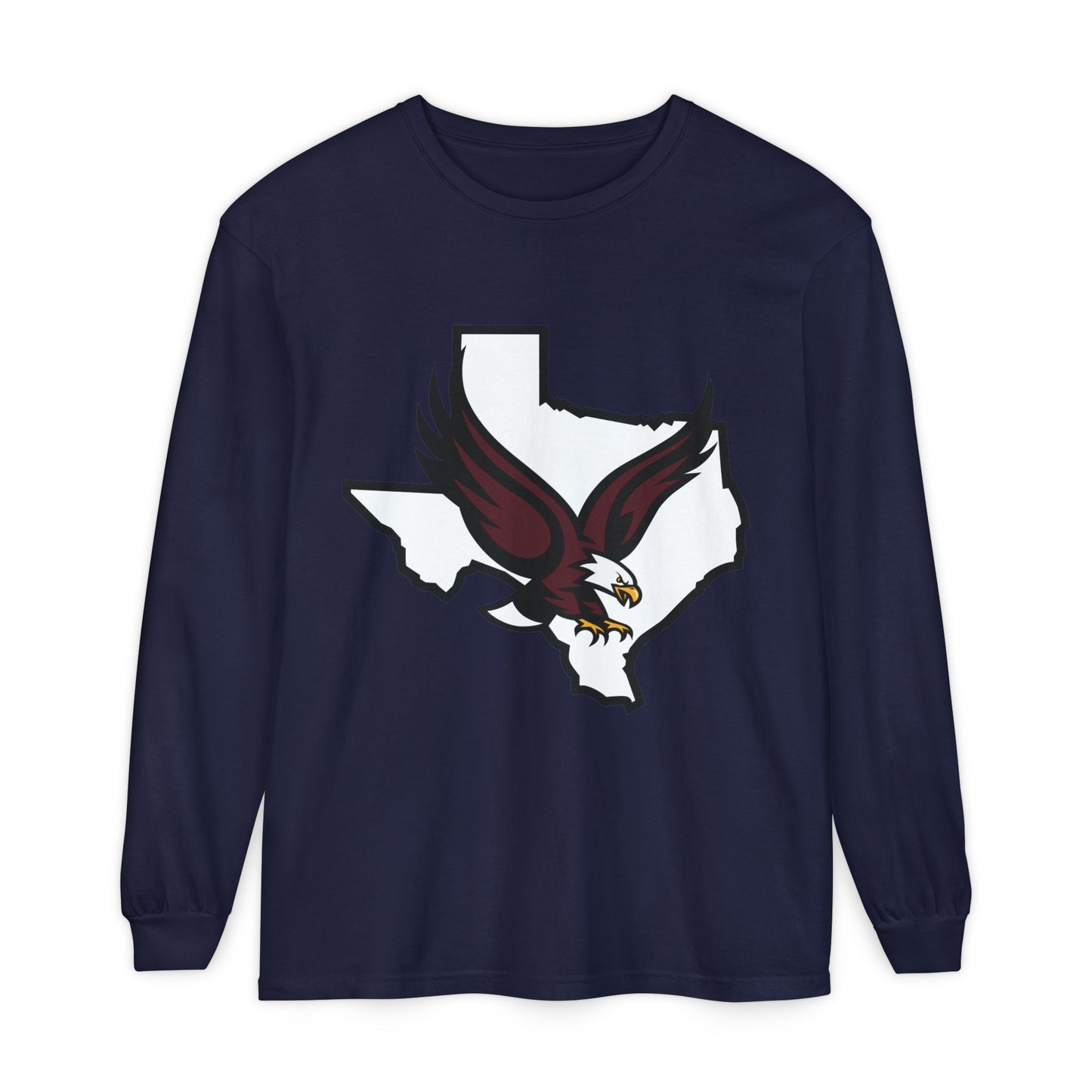 Garment-Dyed Long Sleeve Tee