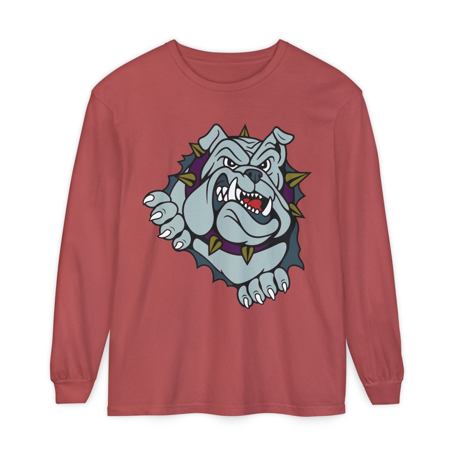 Garment-Dyed Long Sleeve Tee