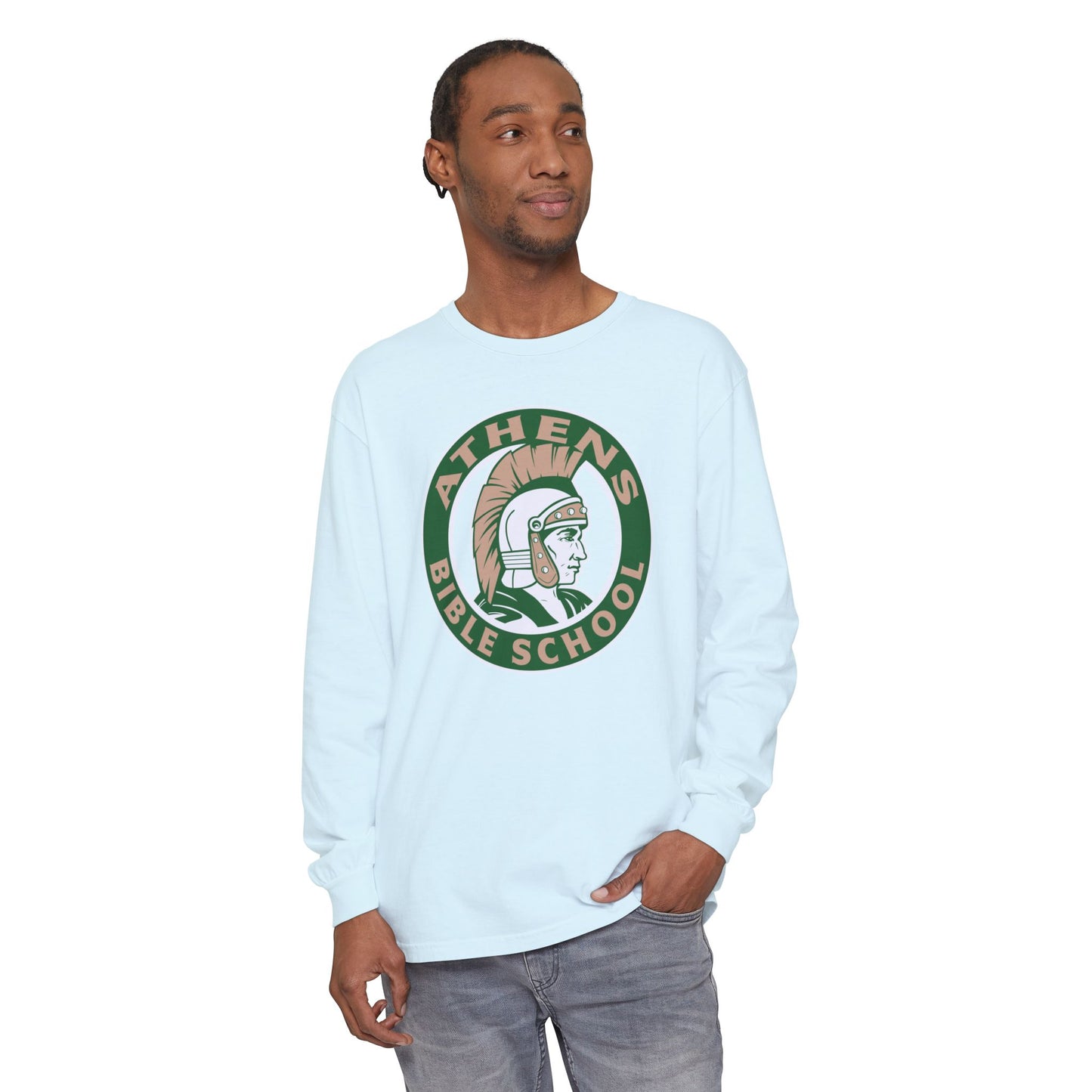 Garment-Dyed Long Sleeve Tee