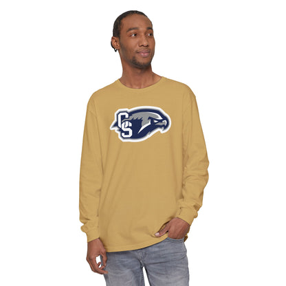 Garment-Dyed Long Sleeve Tee
