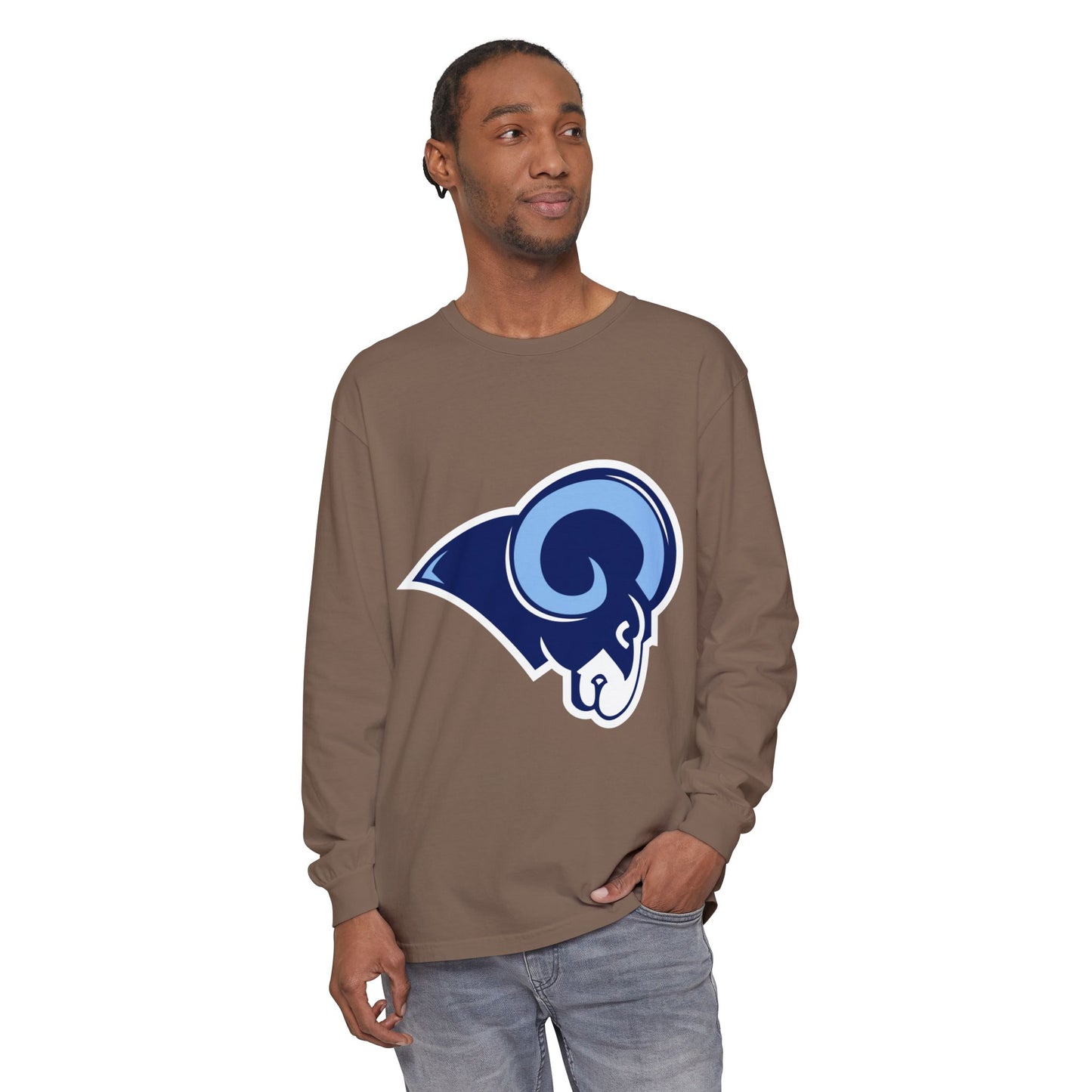 Garment-Dyed Long Sleeve Tee