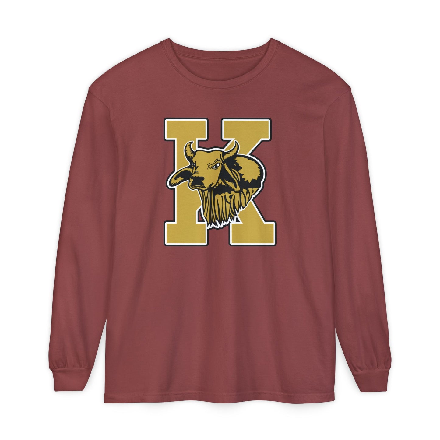 Garment-Dyed Long Sleeve Tee