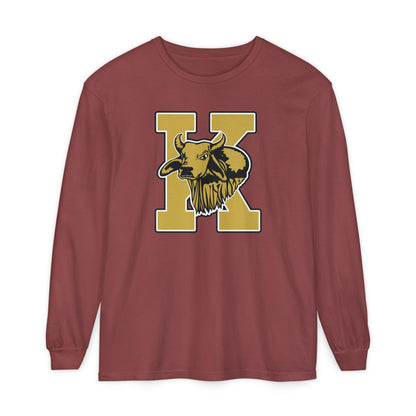 Garment-Dyed Long Sleeve Tee