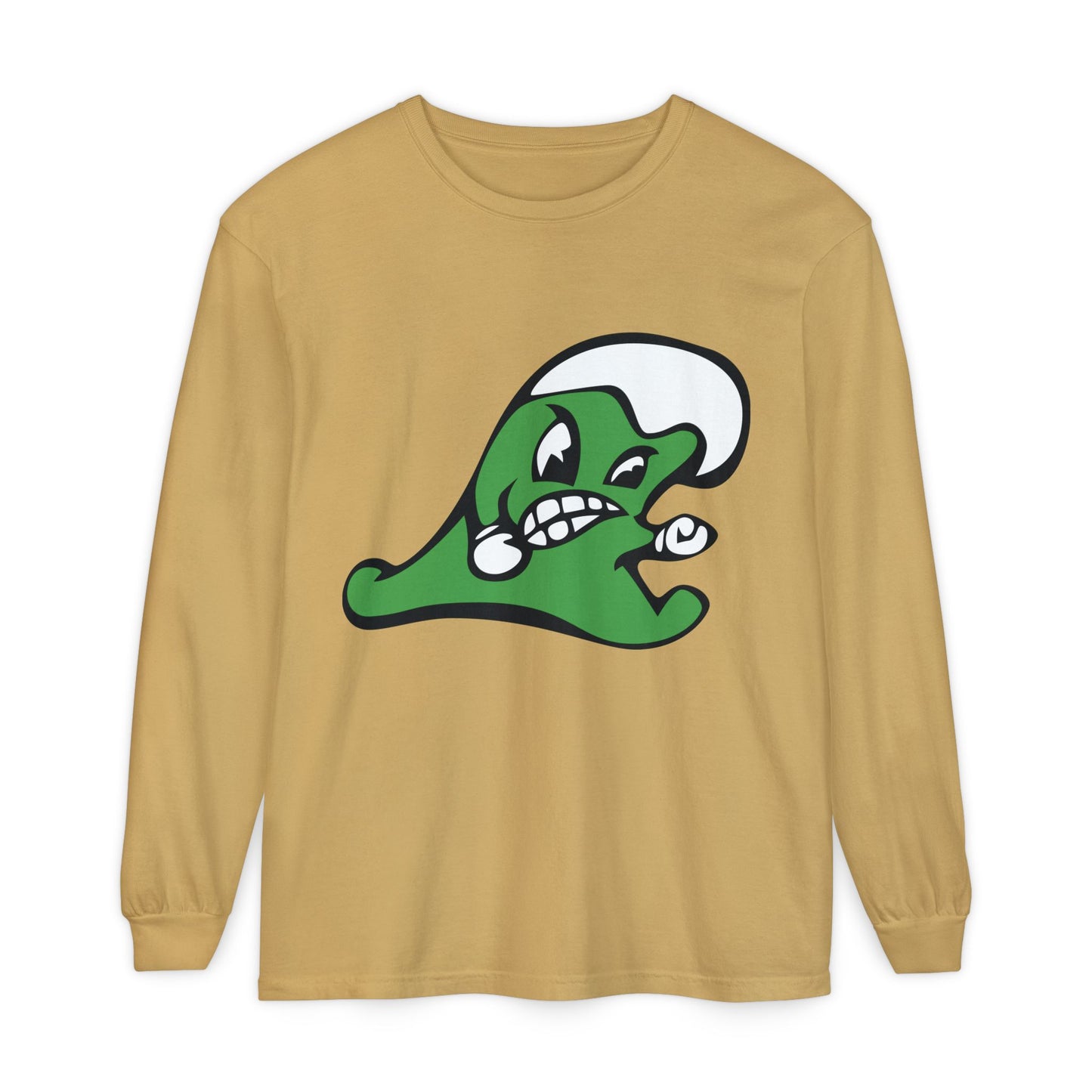 Garment-Dyed Long Sleeve Tee