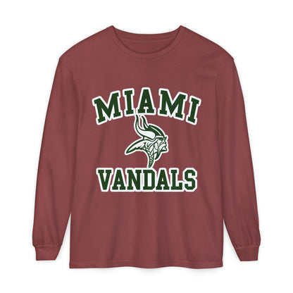 Garment-Dyed Long Sleeve Tee