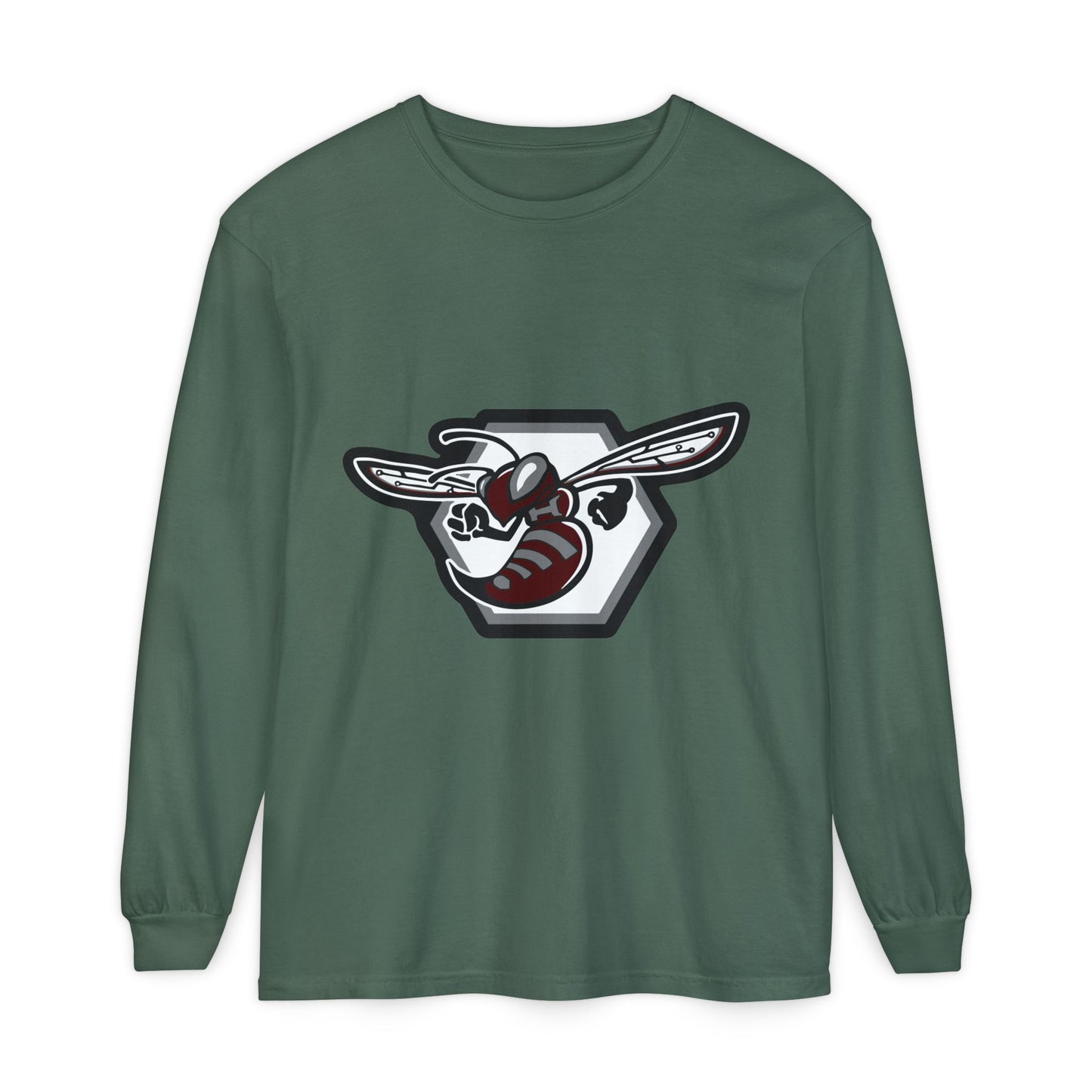 Garment-Dyed Long Sleeve Tee