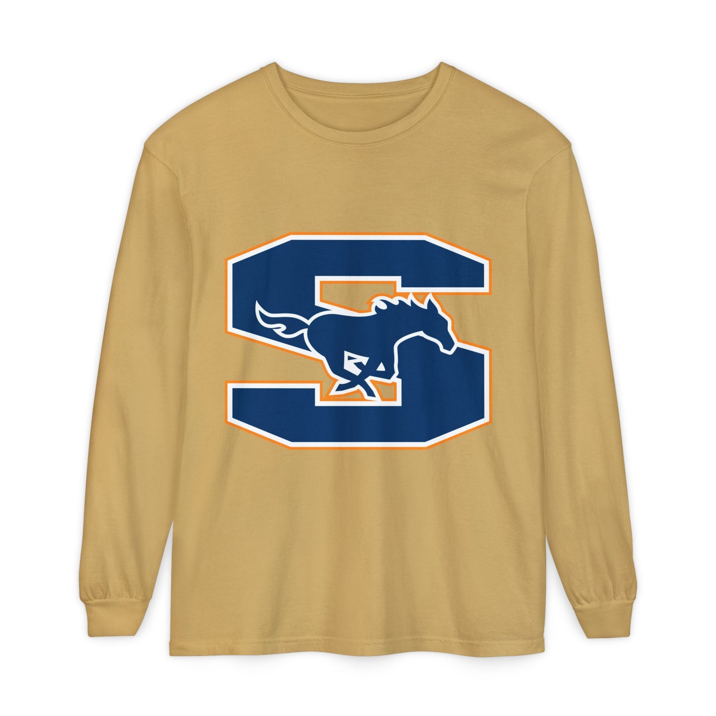 Garment-Dyed Long Sleeve Tee