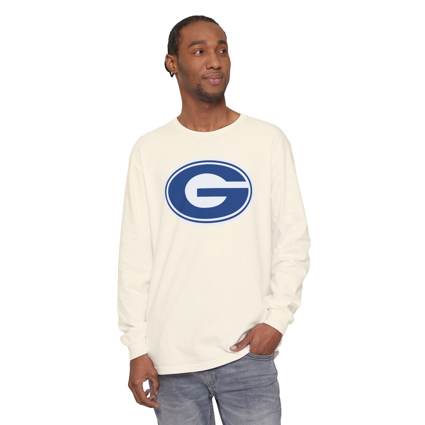 Garment-Dyed Long Sleeve Tee