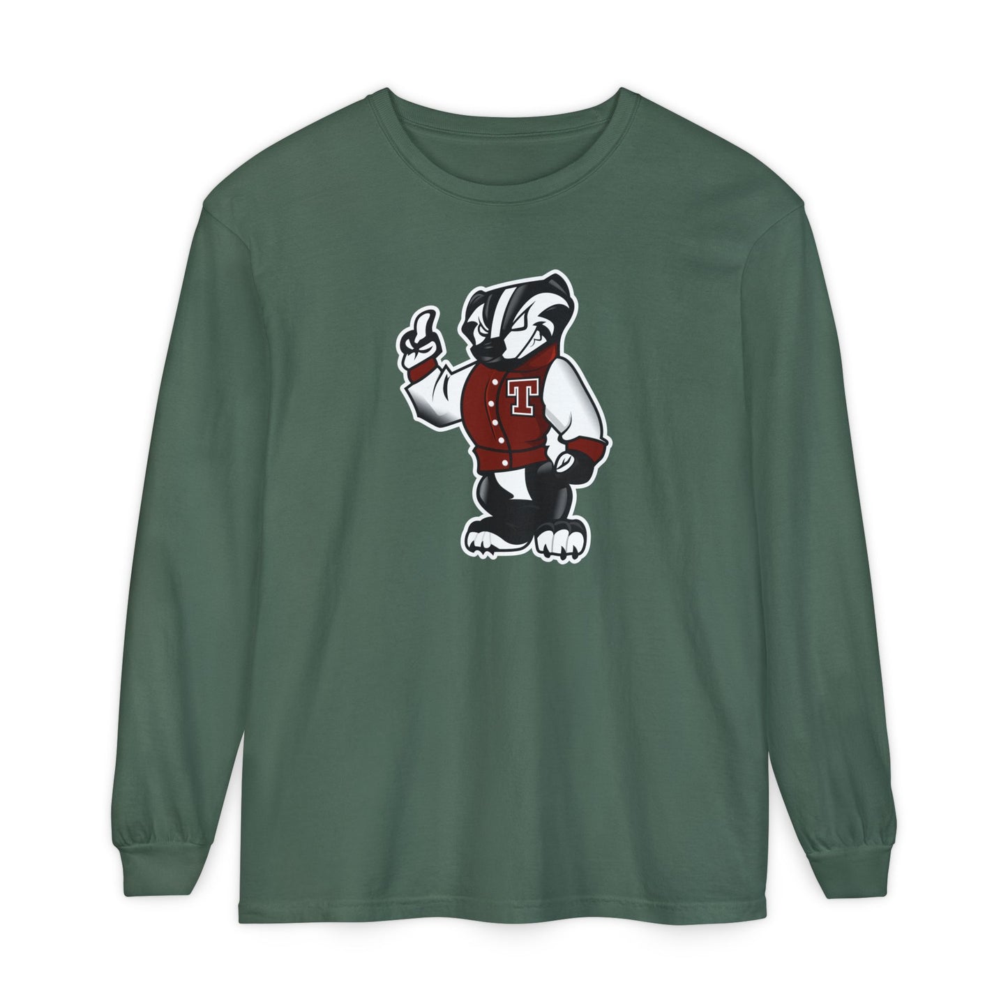 Garment-Dyed Long Sleeve Tee