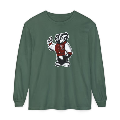 Garment-Dyed Long Sleeve Tee