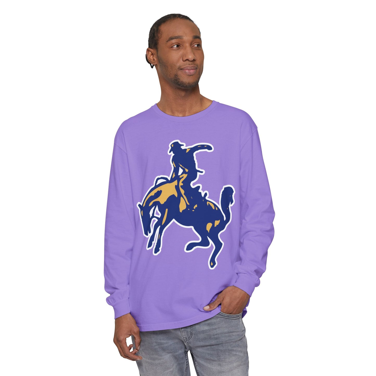 Garment-Dyed Long Sleeve Tee