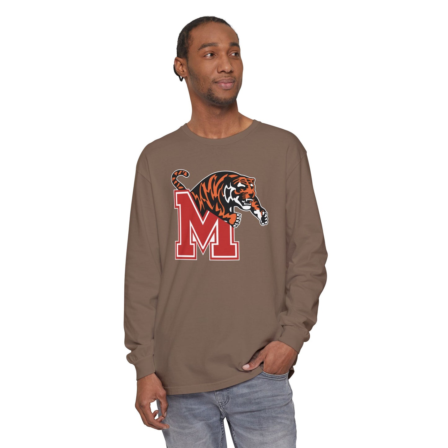 Garment-Dyed Long Sleeve Tee
