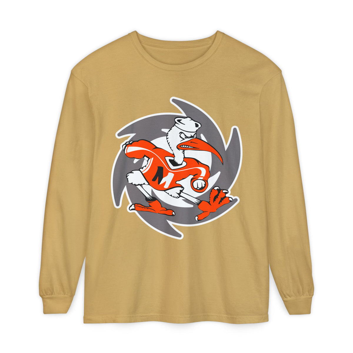 Garment-Dyed Long Sleeve Tee