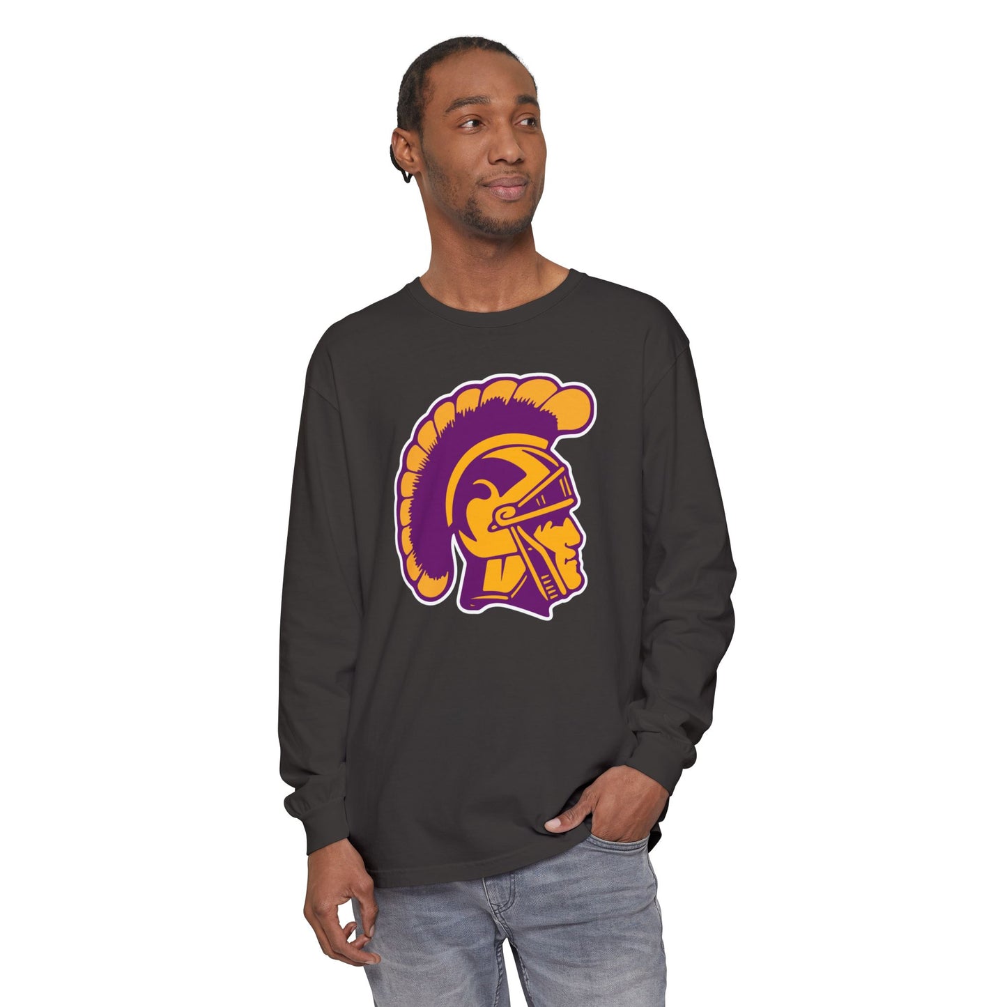 Garment-Dyed Long Sleeve Tee