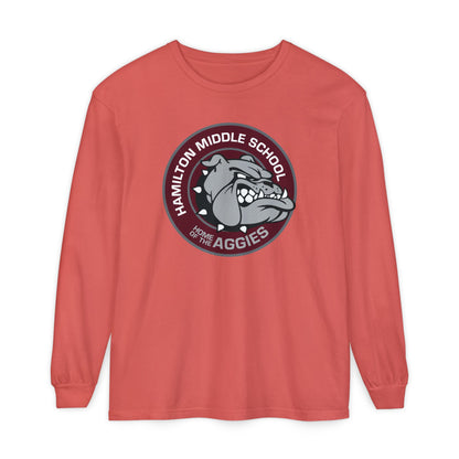 Garment-Dyed Long Sleeve Tee