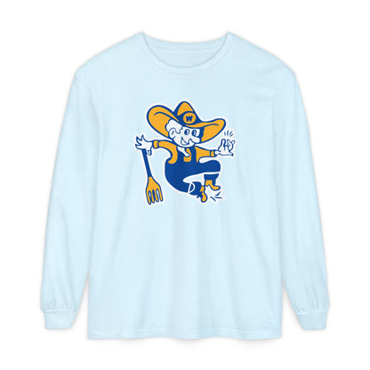 Garment-Dyed Long Sleeve Tee
