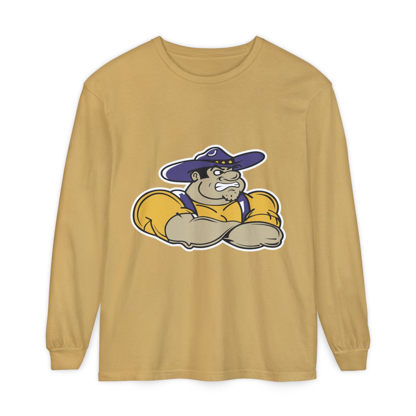 Garment-Dyed Long Sleeve Tee