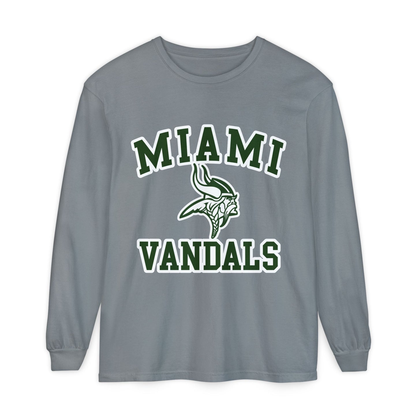 Garment-Dyed Long Sleeve Tee