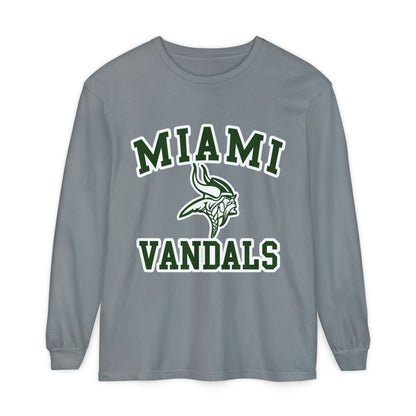 Garment-Dyed Long Sleeve Tee