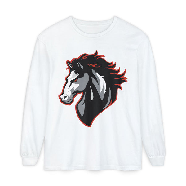Garment-Dyed Long Sleeve Tee