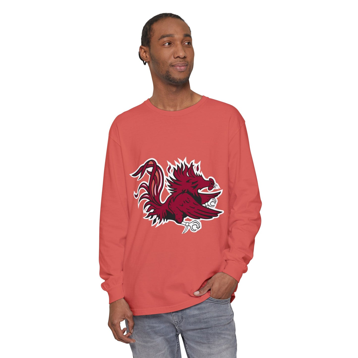 Garment-Dyed Long Sleeve Tee