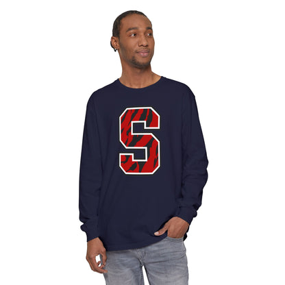 Garment-Dyed Long Sleeve Tee