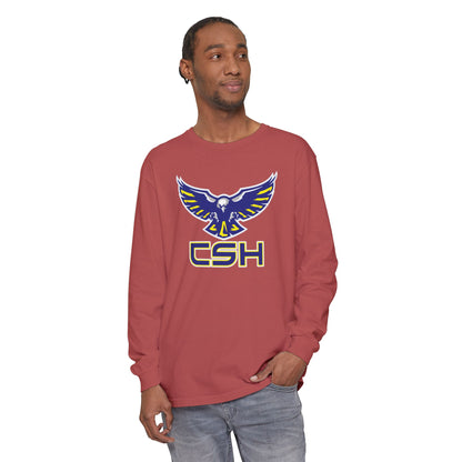 Garment-Dyed Long Sleeve Tee