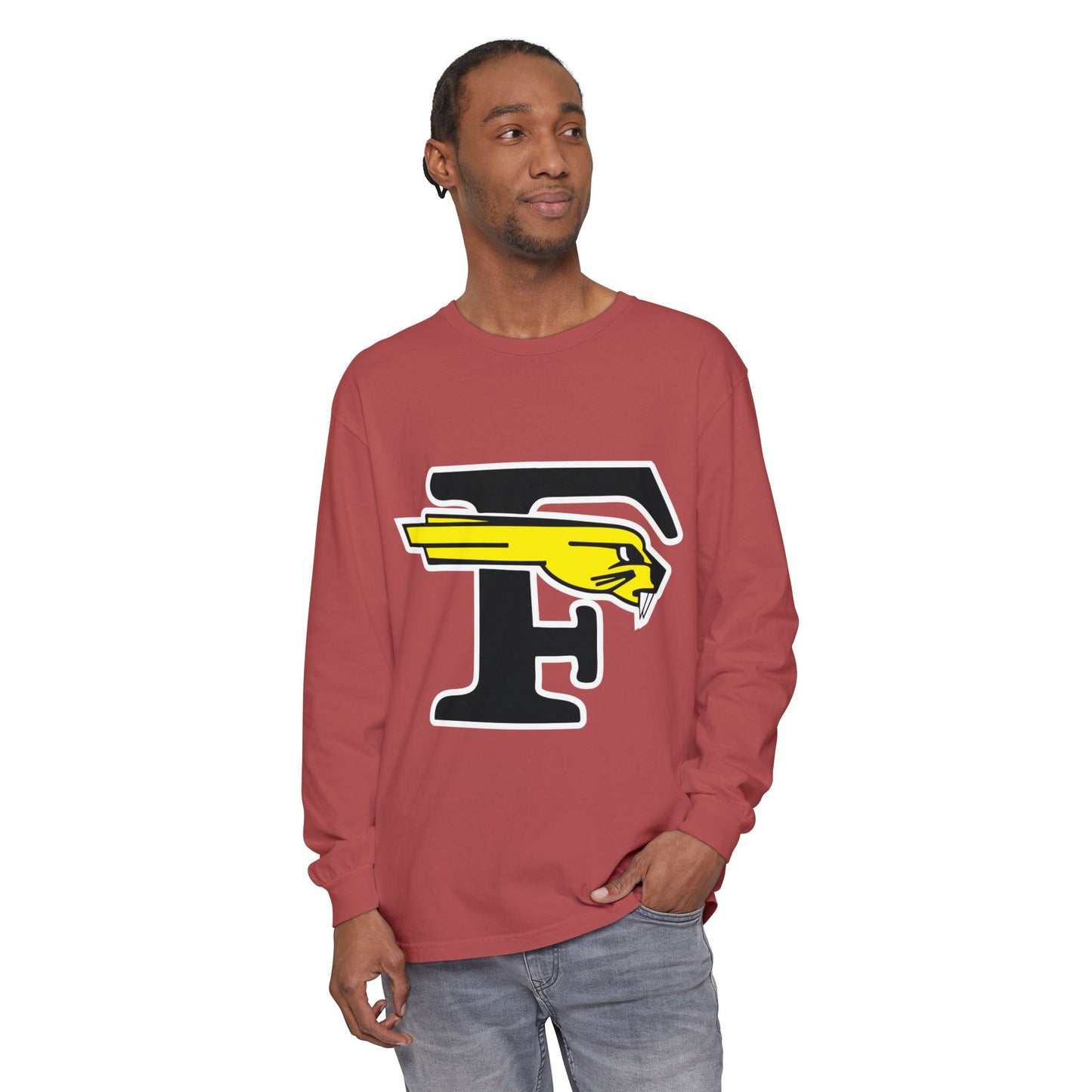Garment-Dyed Long Sleeve Tee