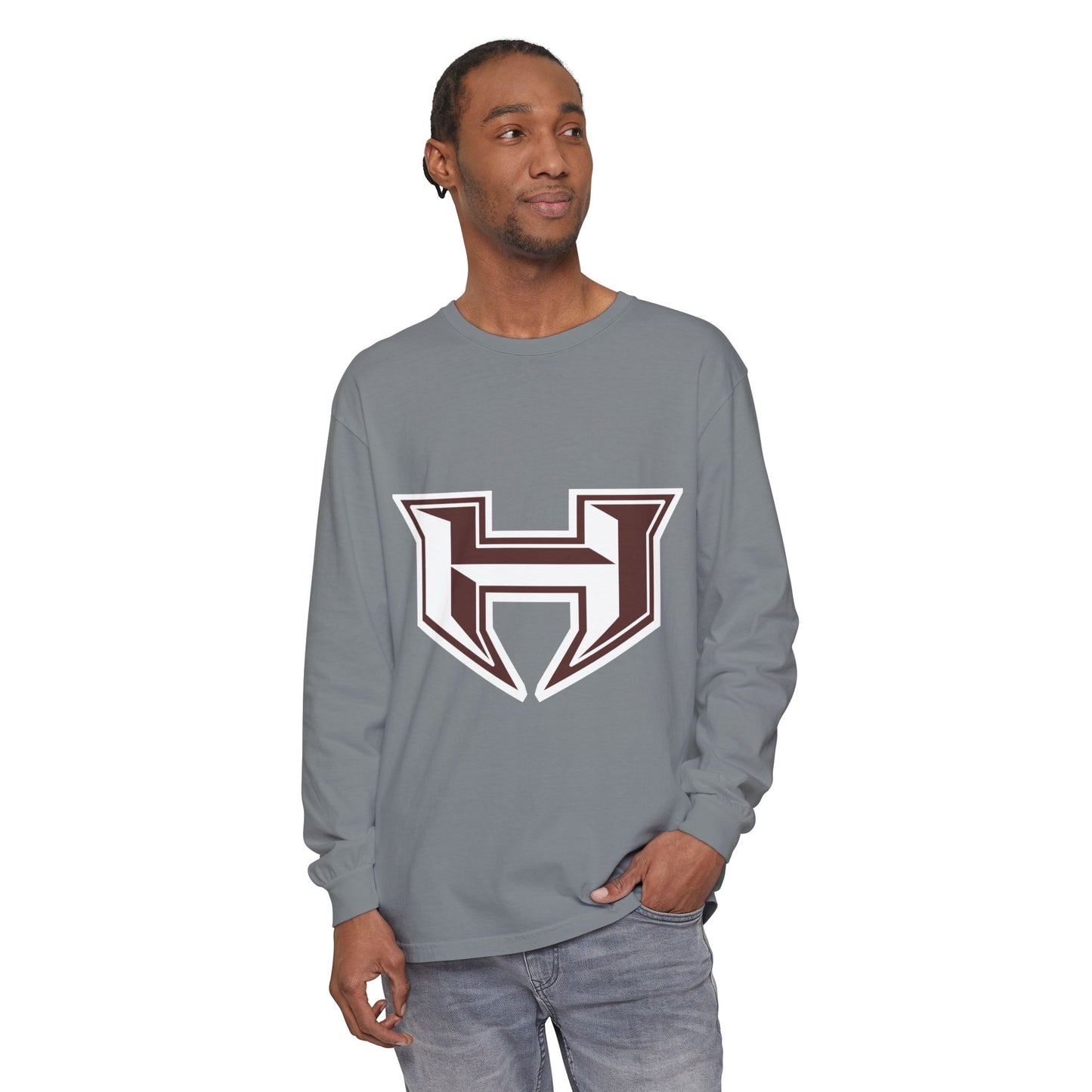 Garment-Dyed Long Sleeve Tee