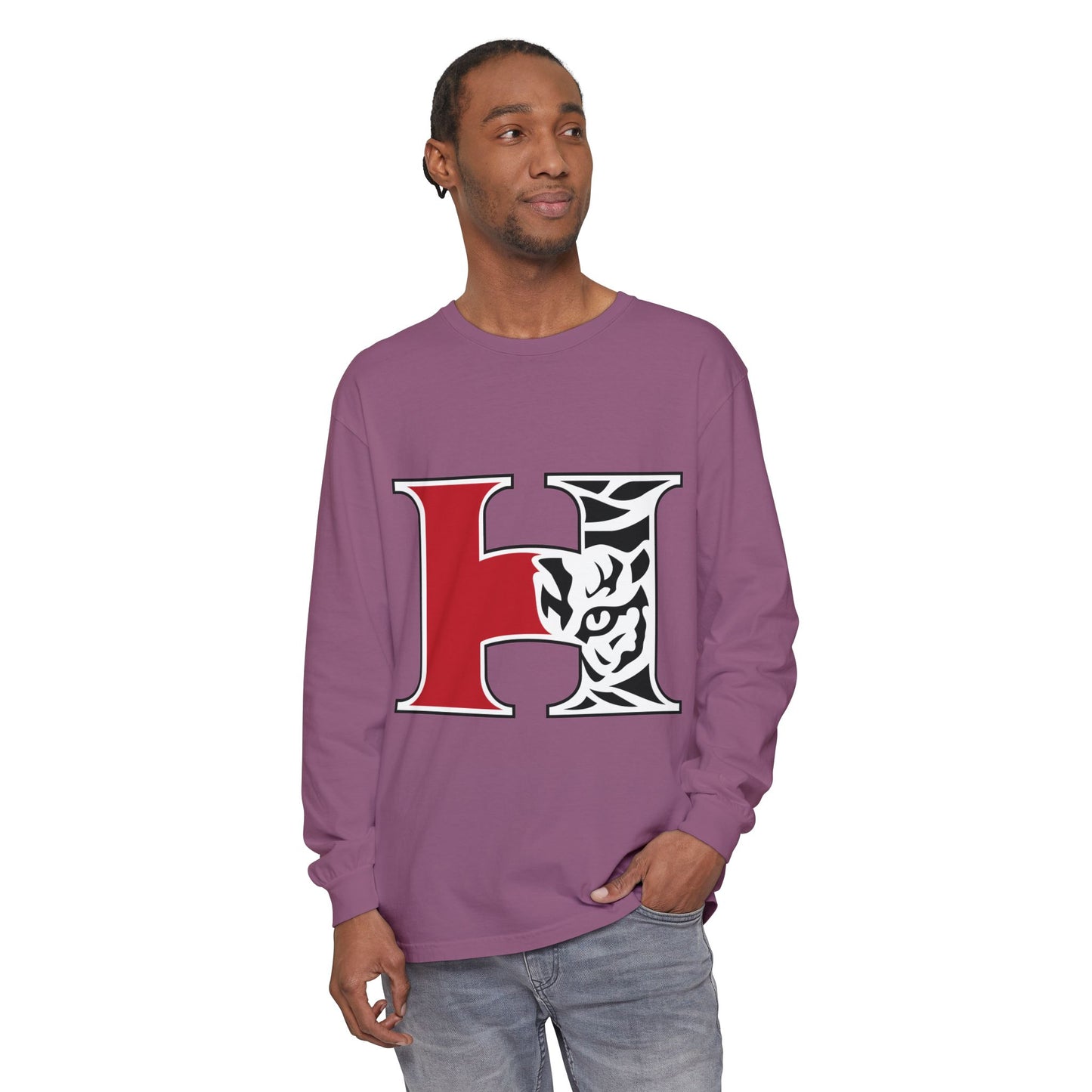 Garment-Dyed Long Sleeve Tee