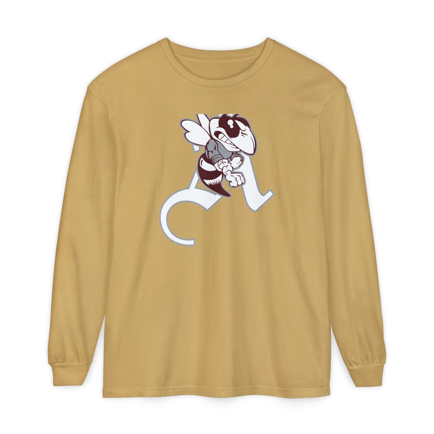 Garment-Dyed Long Sleeve Tee