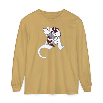 Garment-Dyed Long Sleeve Tee