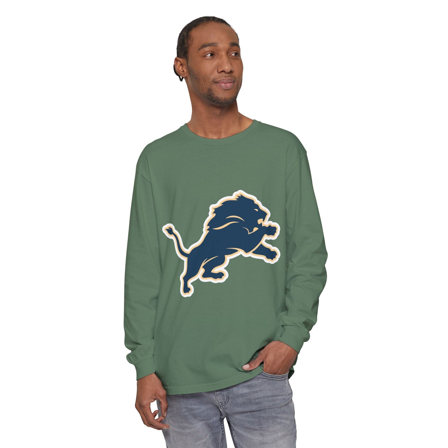 Garment-Dyed Long Sleeve Tee