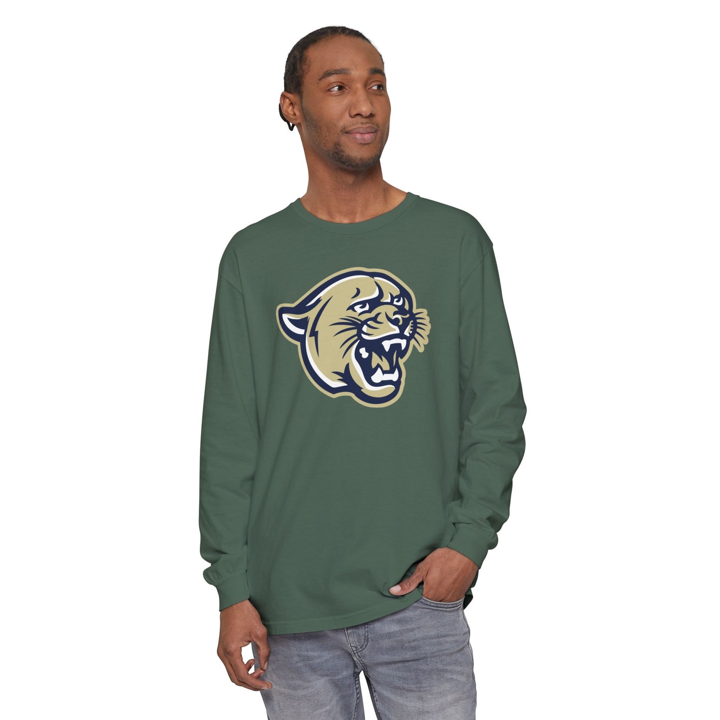 Garment-Dyed Long Sleeve Tee
