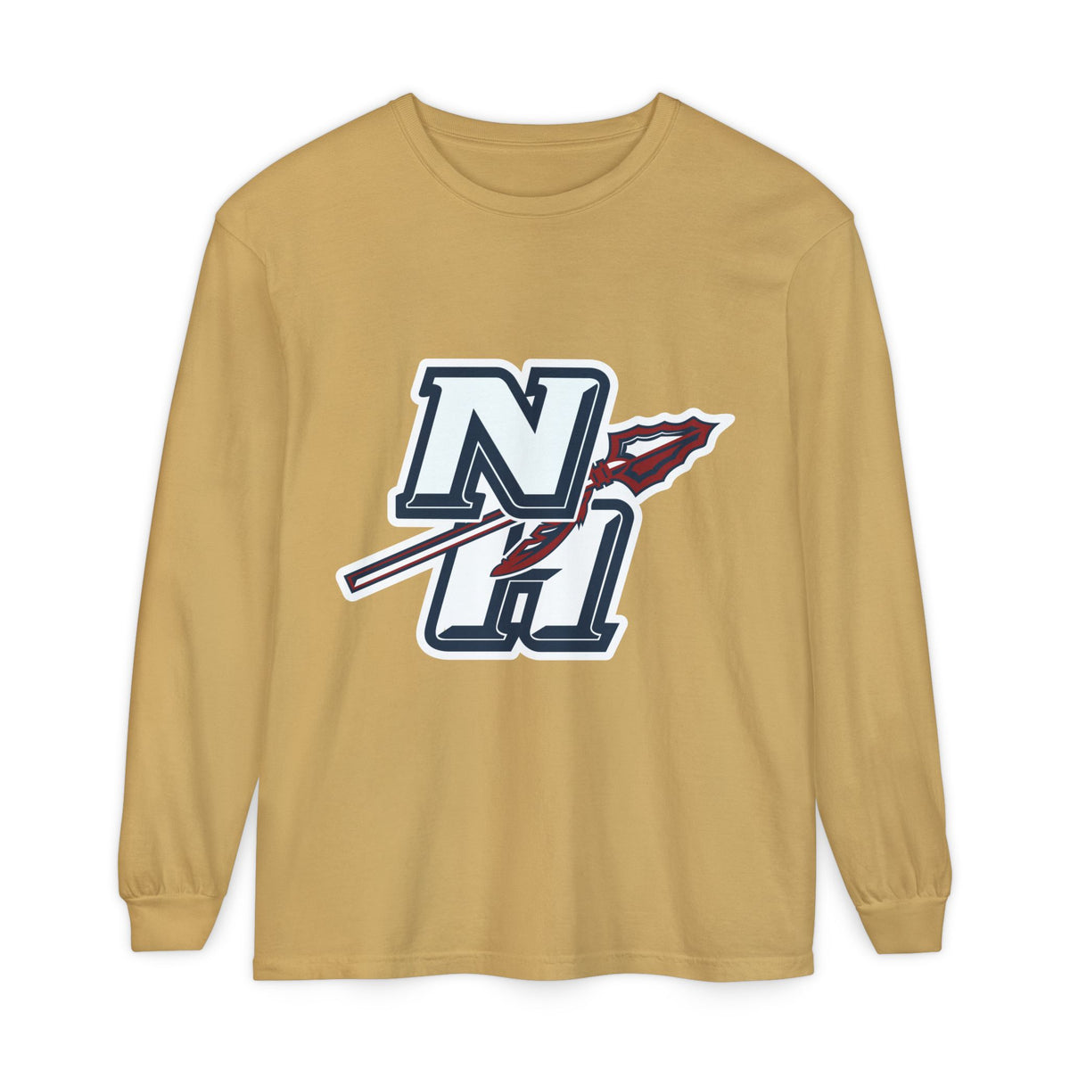 Garment-Dyed Long Sleeve Tee