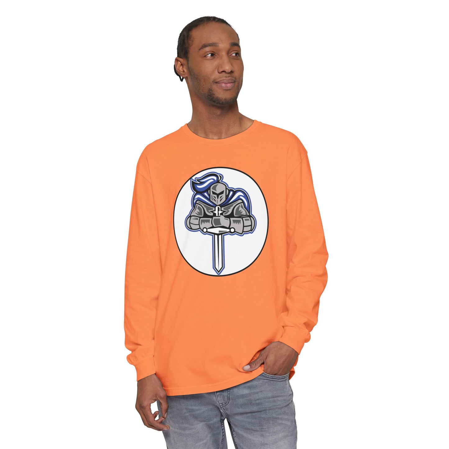 Garment-Dyed Long Sleeve Tee
