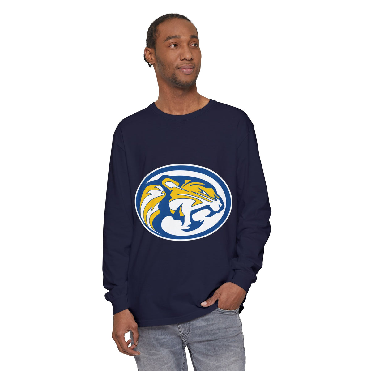 Garment-Dyed Long Sleeve Tee