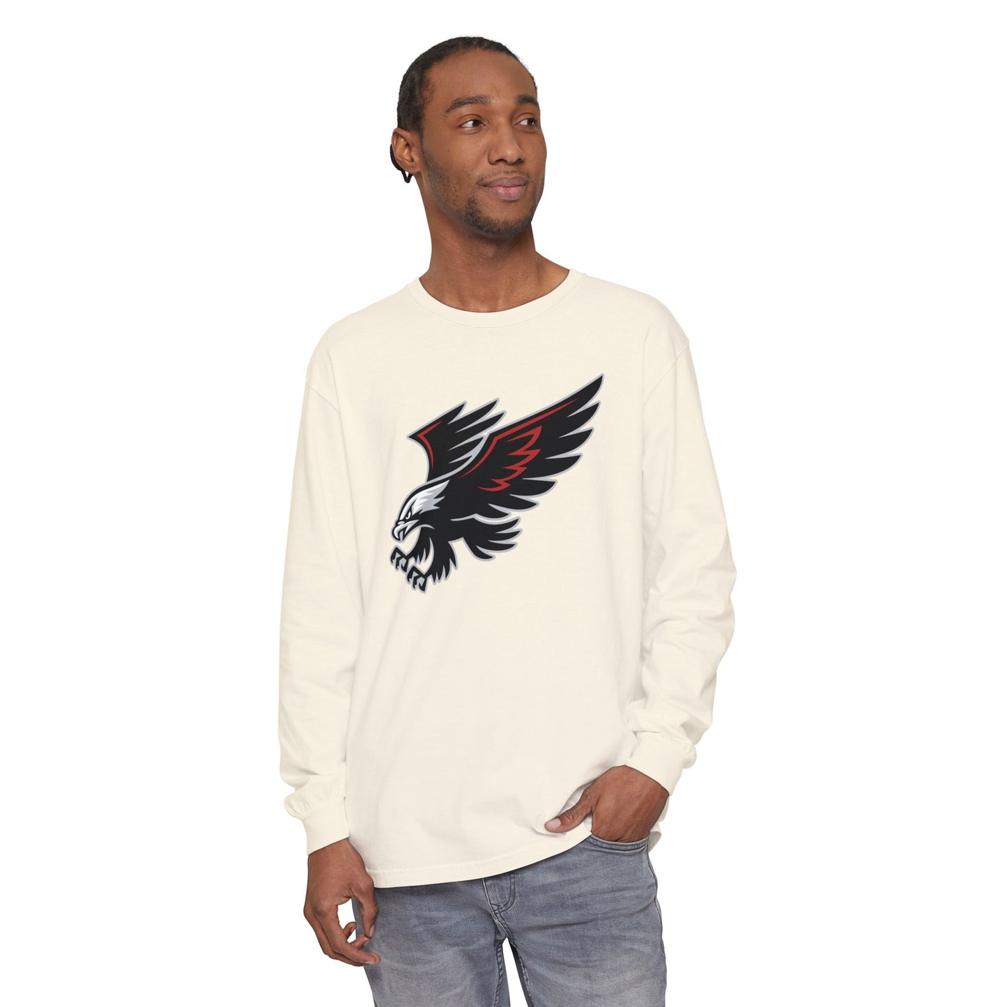 Garment-Dyed Long Sleeve Tee