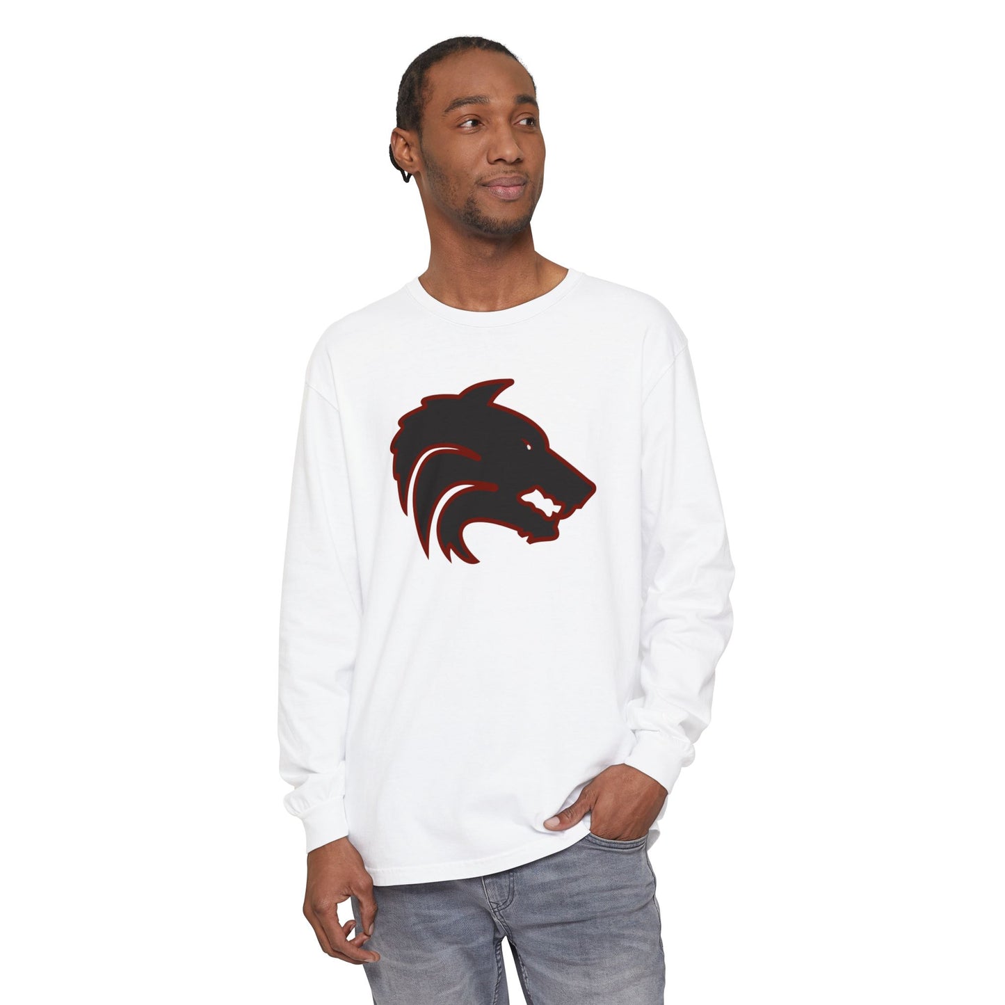 Garment-Dyed Long Sleeve Tee