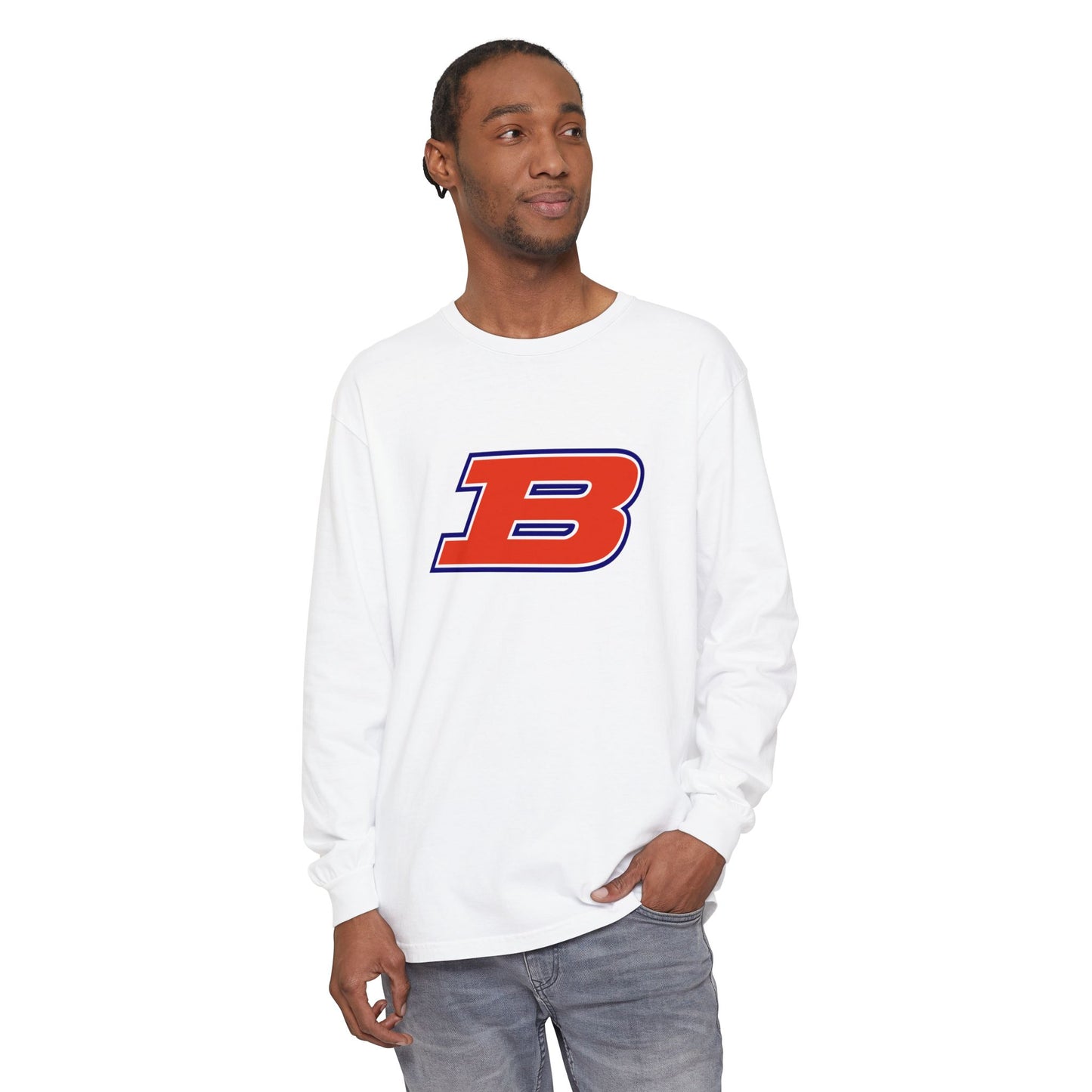 Garment-Dyed Long Sleeve Tee