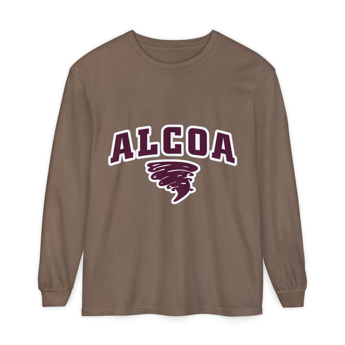 Garment-Dyed Long Sleeve Tee