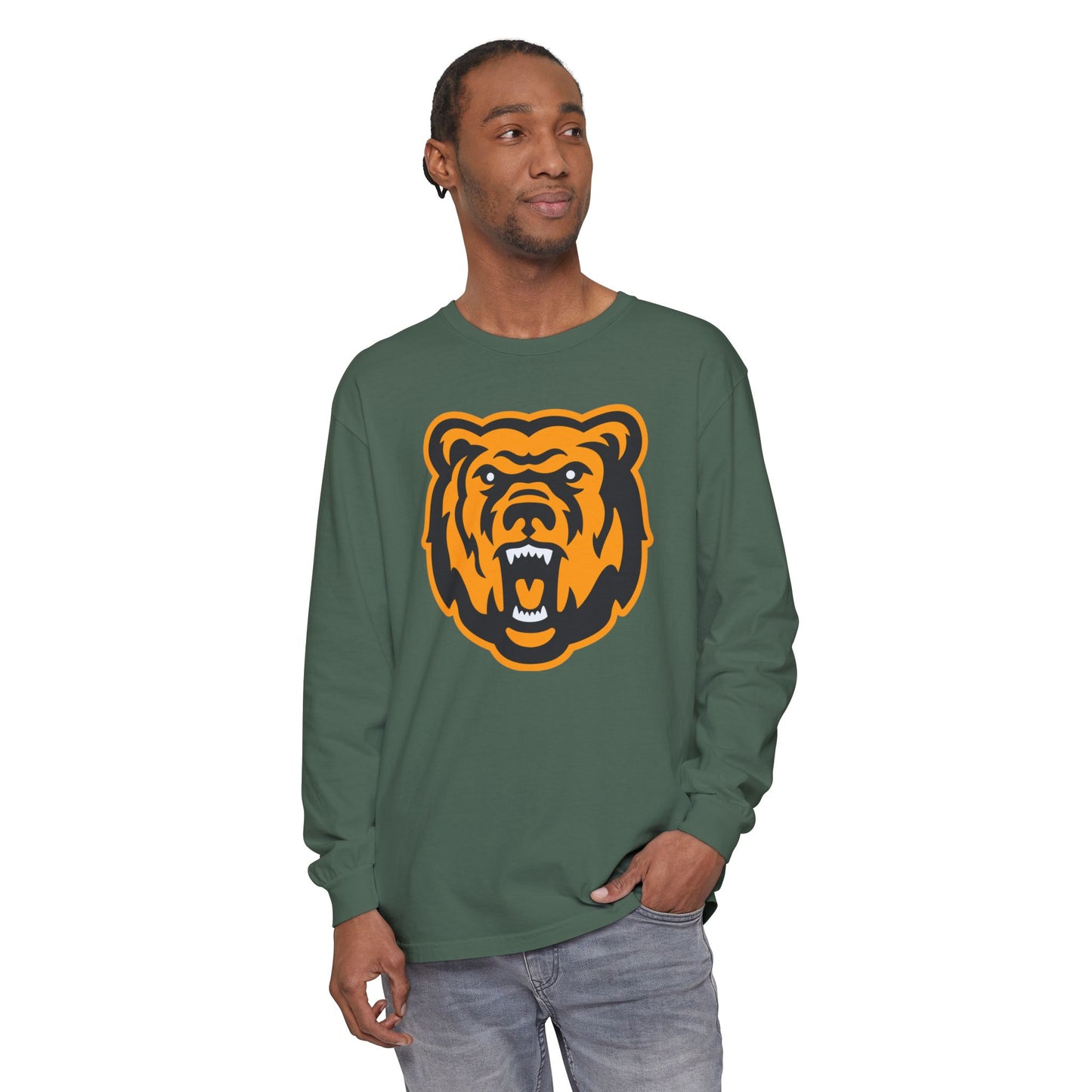 Garment-Dyed Long Sleeve Tee
