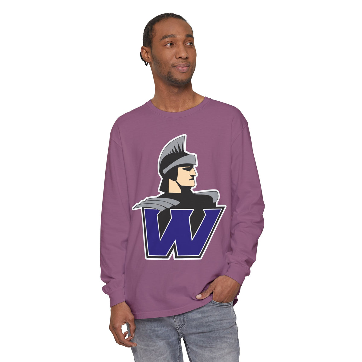 Garment-Dyed Long Sleeve Tee