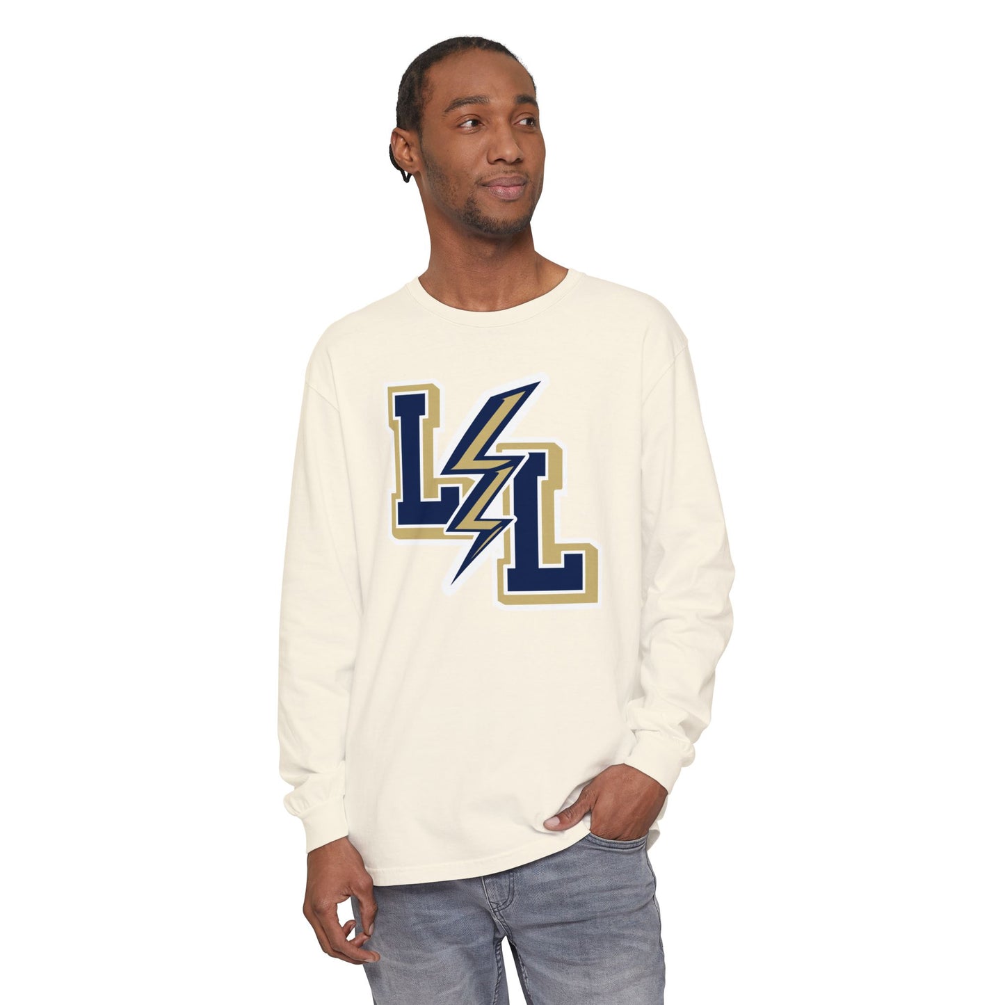 Garment-Dyed Long Sleeve Tee