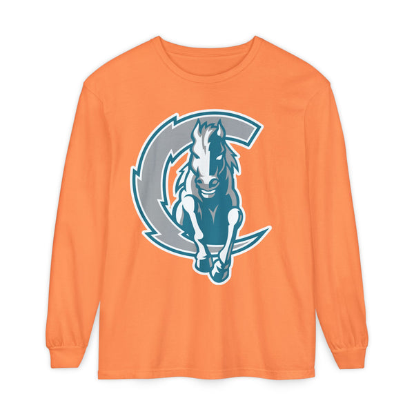 Garment-Dyed Long Sleeve Tee