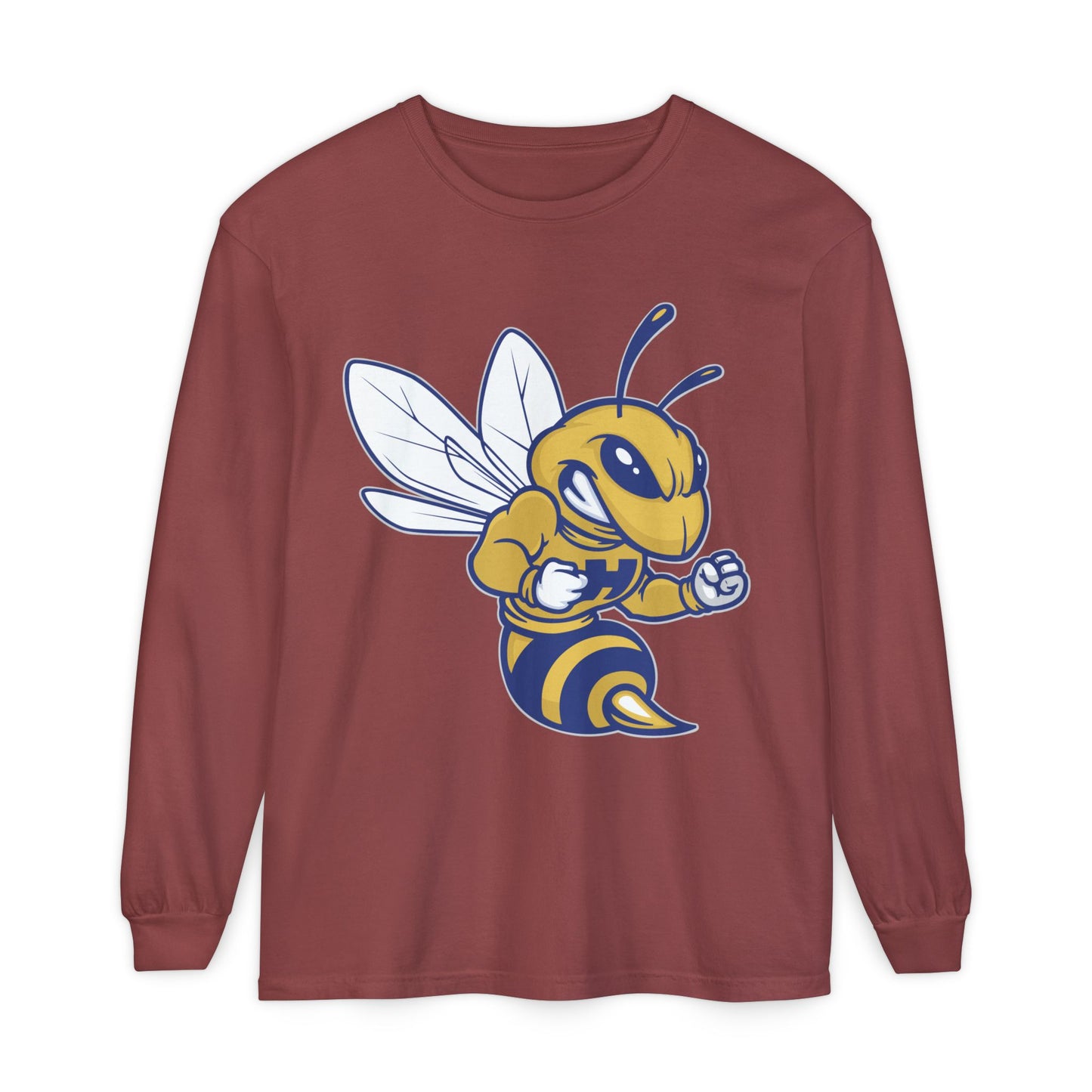 Garment-Dyed Long Sleeve Tee